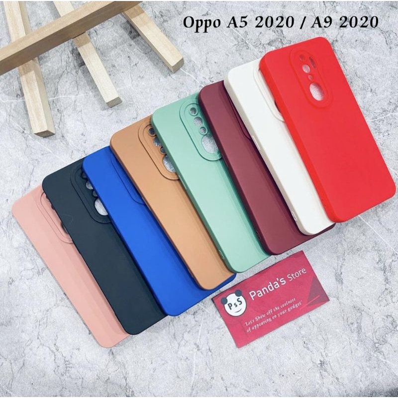 Softcase Pro Camera Oppo A5 2020 / A9 2020 Candy Case Full Color 3D Silikon TPU