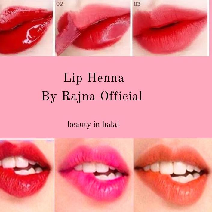۝ Henna Bibir HALAL by Rajna / LIP HENNA ●