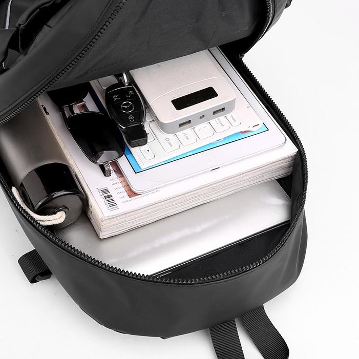 ❈ HAOSHUAI 3401 Tas Ransel Pria Tas Laptop Pria Waterproof WATCHKITE WKOS ◌