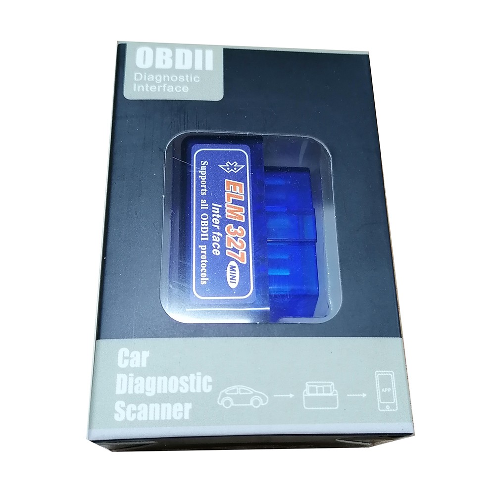 B20 Car Diagnostic ELM327 Bluetooth OBD2 V2.1 Automotive Test Tool - Blue