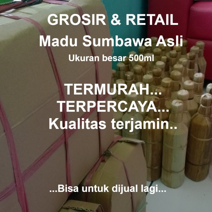 

madu- madu hitam sumbawa -madu.