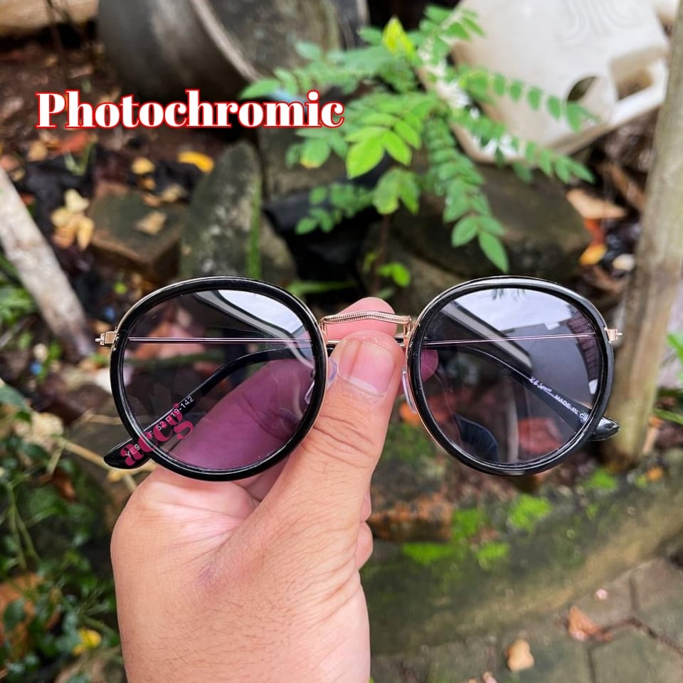 [PROMO] Lensa Photocromic Kacamata Berubah Warna Style Kacamata Anti Radiasi Blueray Unisex AVIATOOR