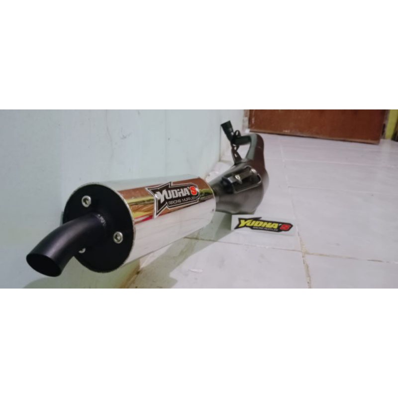 Promo Knalpot standar racing Fizr HitamPnp Original Yudha's racing