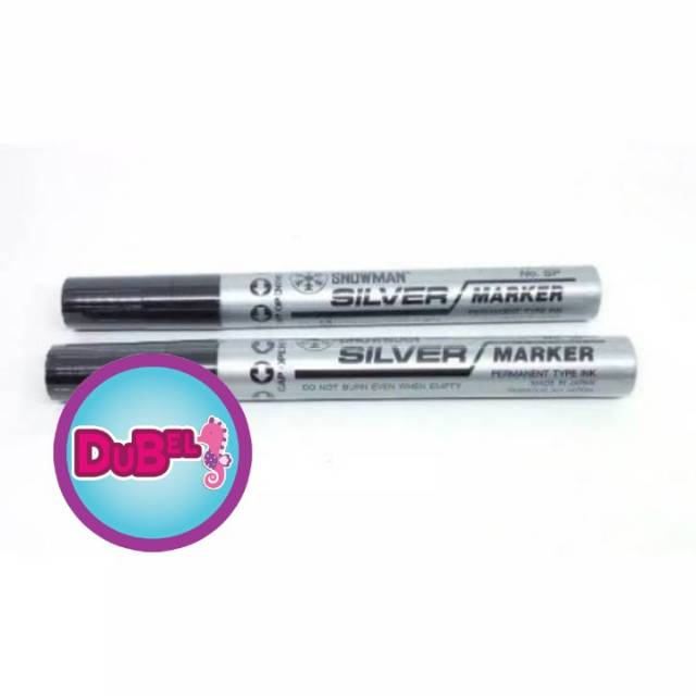 

Spidol Permanen / Paint Marker Silver Snowman