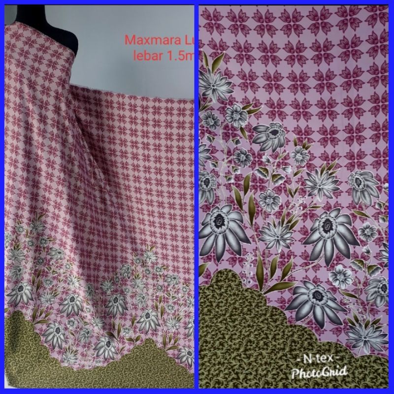 Kain Maxmara Lux Amarilis motif terbaru