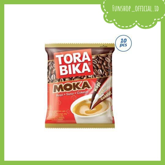 

TORA MOCA KOPI + SUSU + COKLAT RENTENG 10X28GR