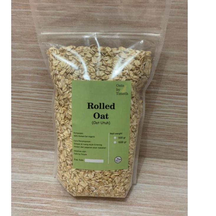 

[PRODUK KAVSL] Rolled Oats - Oat Flour (Tepung Oat) dijamin Halal - Organik 00Q