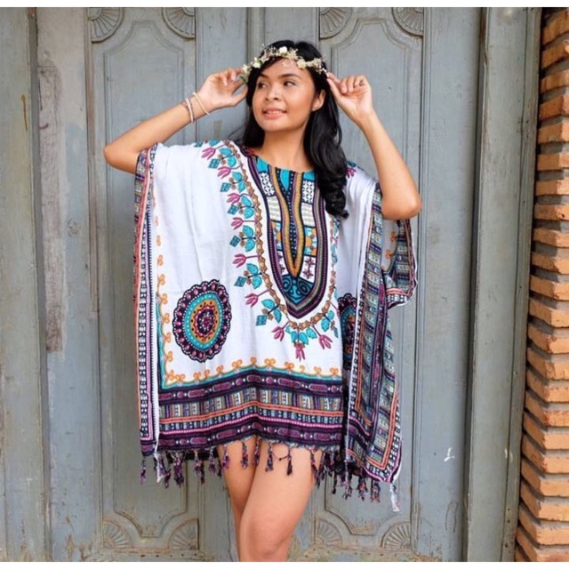 TropicaBali - Dashiki Poncho Kaftan