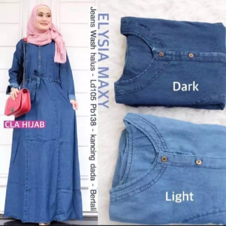 ELYSIA MAXY/elysia maxy jeans/elysia maxy dress jeans