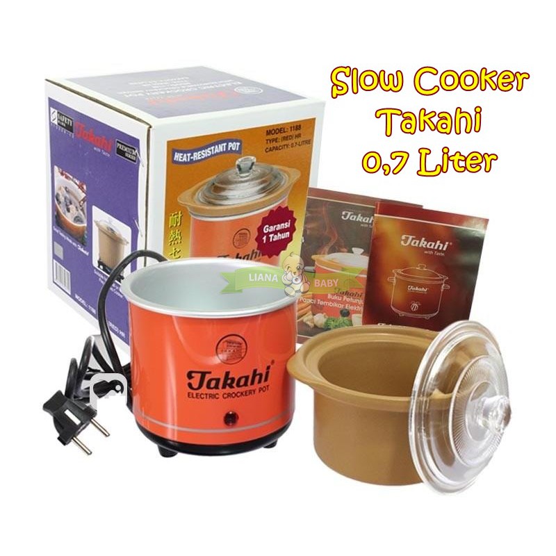 TAKAHI SLOW COOKER 0,7 LITER