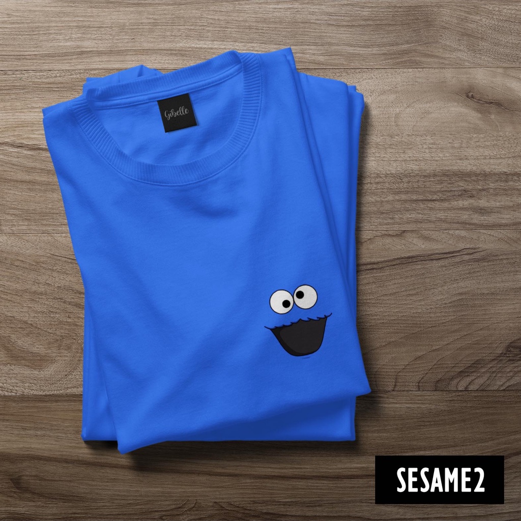 [KAOS DEWASA/ANAK]SESAME STREET KAOS COTTON COMBED BEST QUALITY KAOS ANAK ADEWASA PRIA WANITA