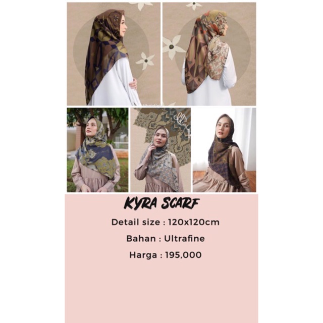 Kyra Scarf by Heaven Light