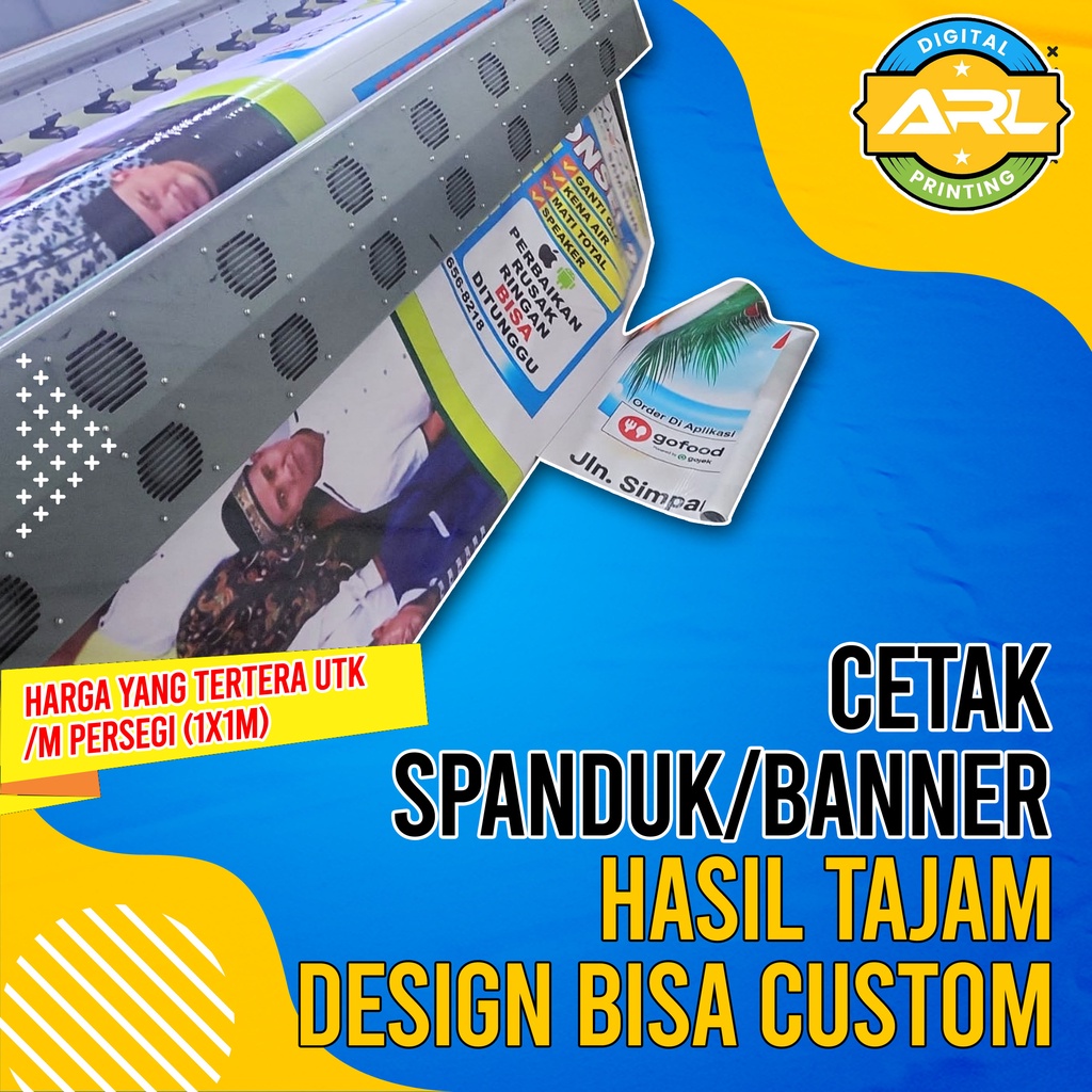 CETAK SPANDUK / BANNER / BACKDROP / BACKROUND