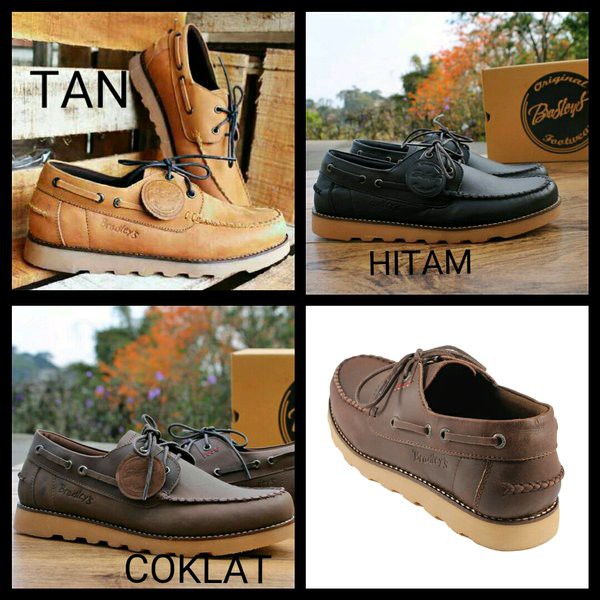 Toko SS Sepatu Pantofel Pantufel Pria Sepatu kulit Bradley's Zhapato/sepatu pria keren/ sepatu