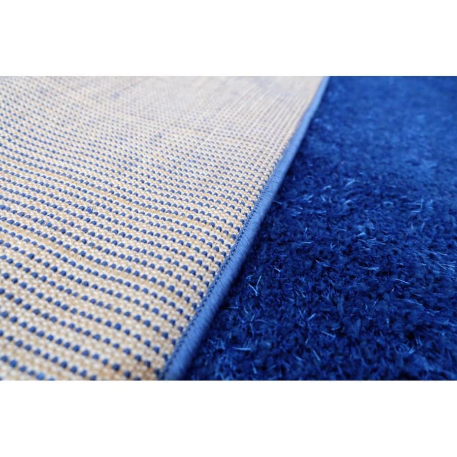 Karpet Permadani Shaggy Import 120x180 Tikar Lantai Bulu Turki Blue-3