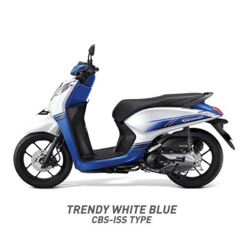 Bodi Honda Genio Warna Putih