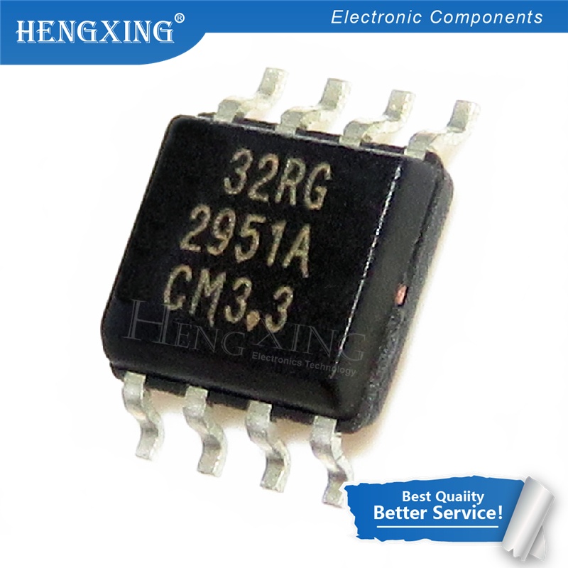 100pcs Chip LP2951ACMAX LP2951ACMA LM2951ACMA LM2951ACMA LM2951ACM3.3 LP2951 LP 2951 ACMA SOP-8