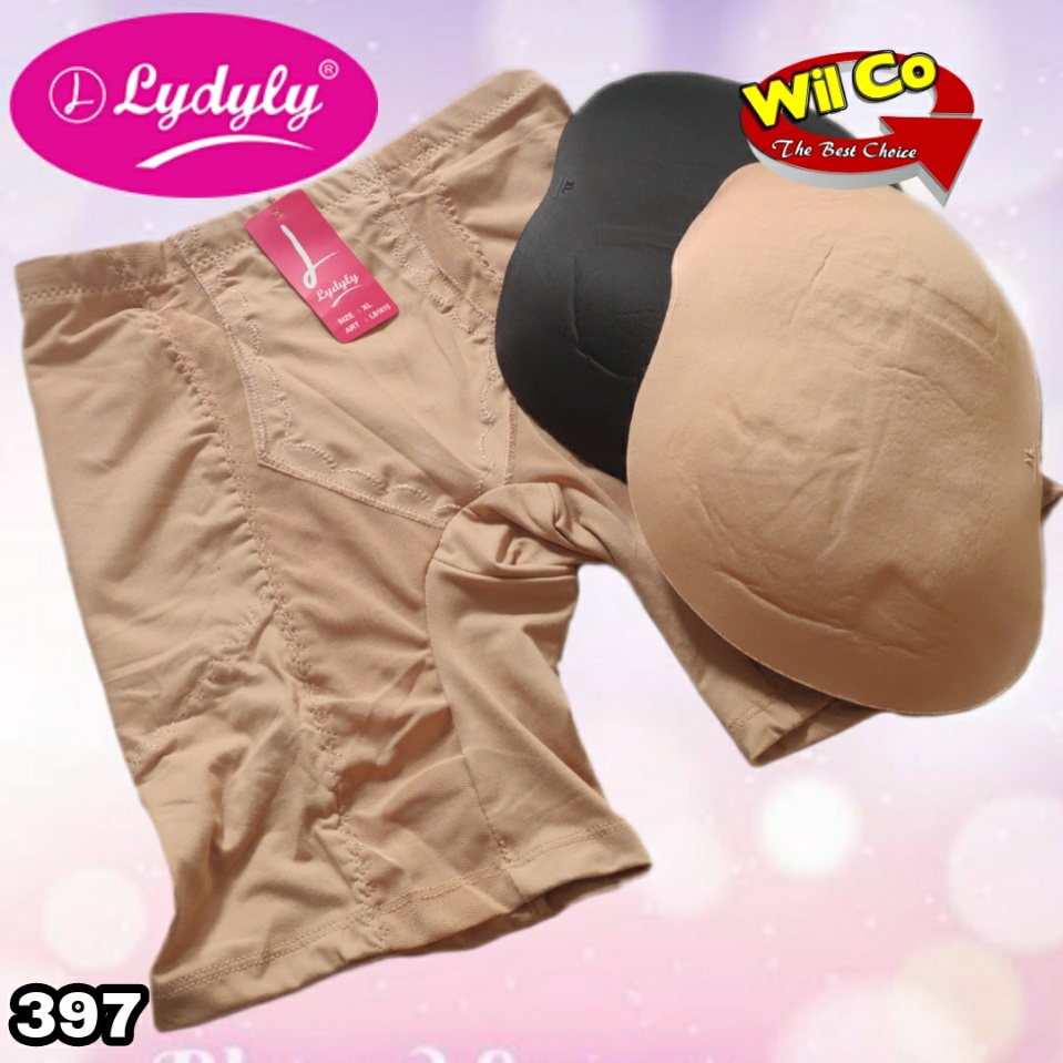 K397 - (Harga Per 1Pcs) CELANA BUSA WANITA SHAPEWARE LYDYLY PAKAIAN DALAM WANITA CD BUSA PEMBENTUK BOKONG SEXY BUSA PANTAT &amp; PAHA