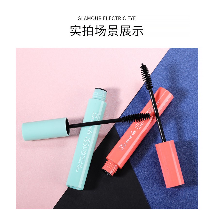 Lameila MASCARA 3D Keriting Tebal Super Curl WARNA HITAM - BUM