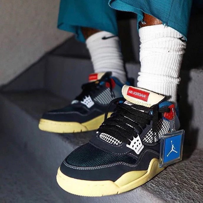 Air jordan 4 union LA off noir