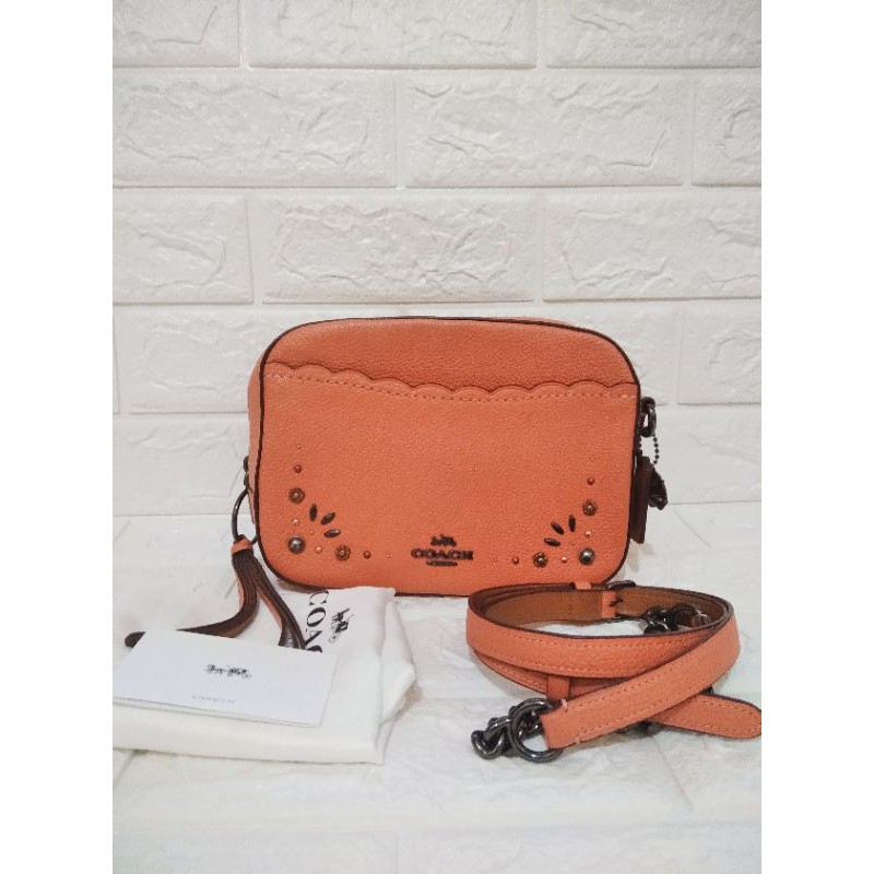 coach camera bag preloved