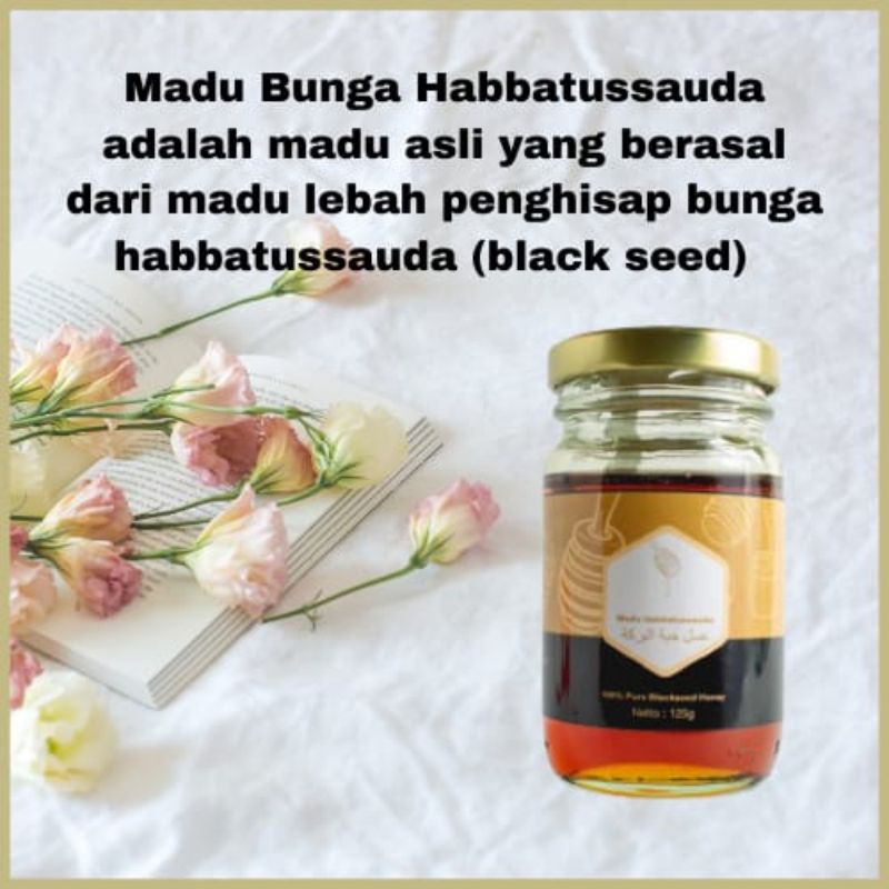 

Madu habatussauda / blackseed honey 125gr