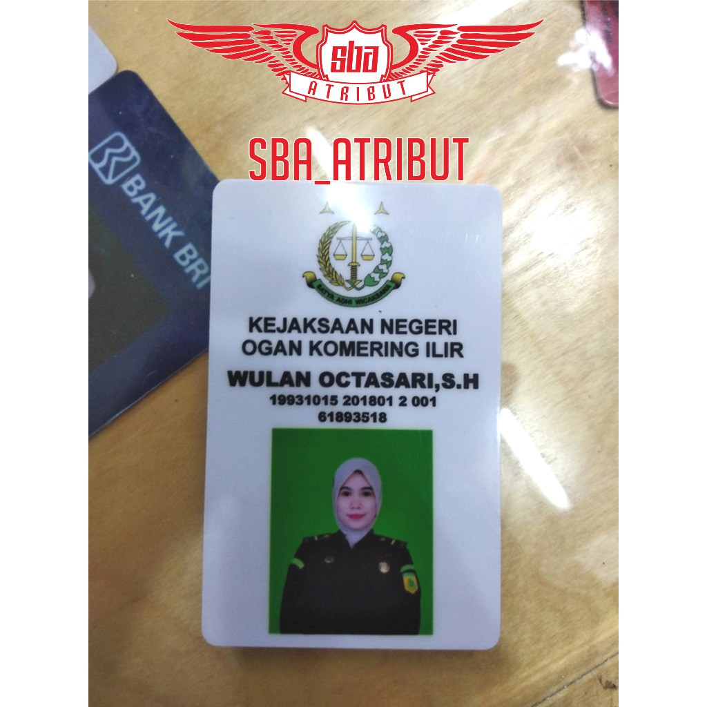 

ID CARD KEJAKSAAN | BAHAN PVC