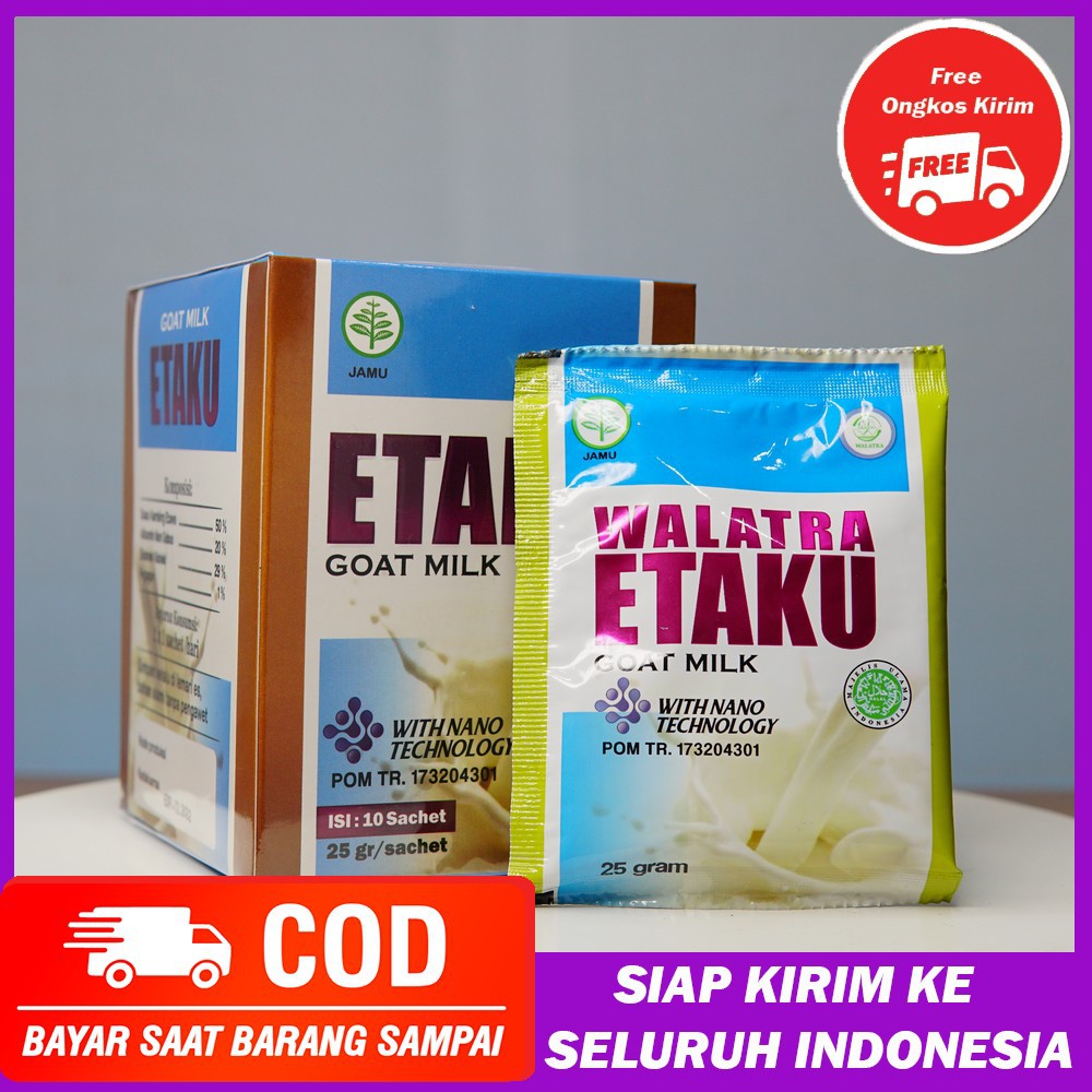 

SUSU KAMBING ETAKUORIGINAL GOAT MILK - Walatra Etaku Susu Kambing Bubuk Murni 100% Asli