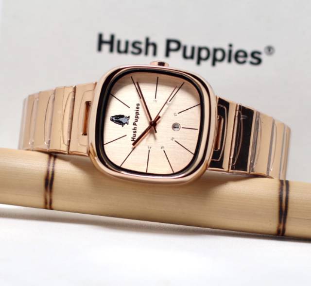 Jam Tangan Wanita Hush Puppies Rantai Tanggal