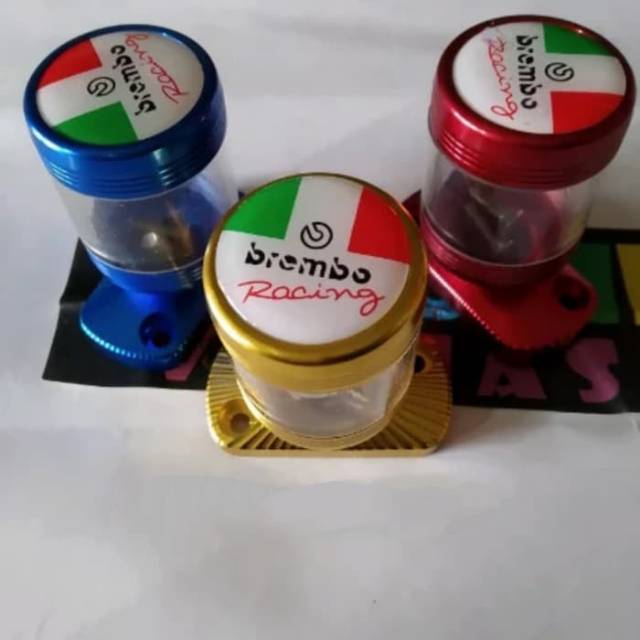 TUTUP MINYAK REM TRANSPARAN BREMBO