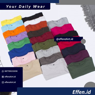 Kaos Polos Cotton combed 30s Premium Original Shopee Kaos Polos Cotton combed 30s Premium Original Shopee