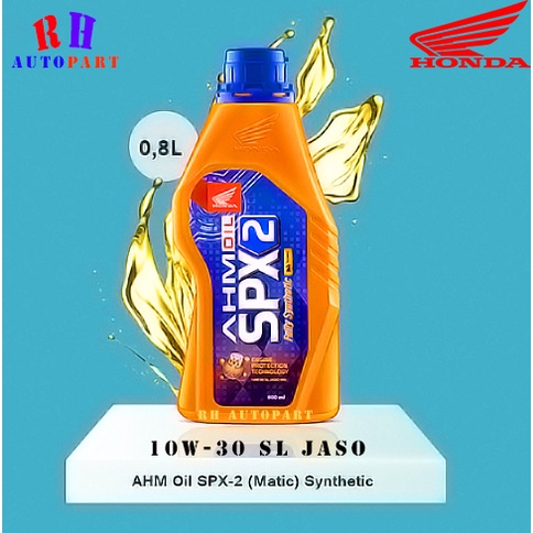 OLI SPX2 MATIC  OLI AHM SPX 2 MATIC 800ML FULL SYNTHETIC / OLI SPX 2 MATIC 800ML Fully Synthetic sae 10W-30SL OLI SPX2 MATIC ORIGINAL 0,8L