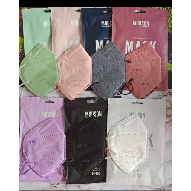 Masker KN95 MAUSON face mask Isi 10pic/MAUSON DISPOSIBLE  FACE