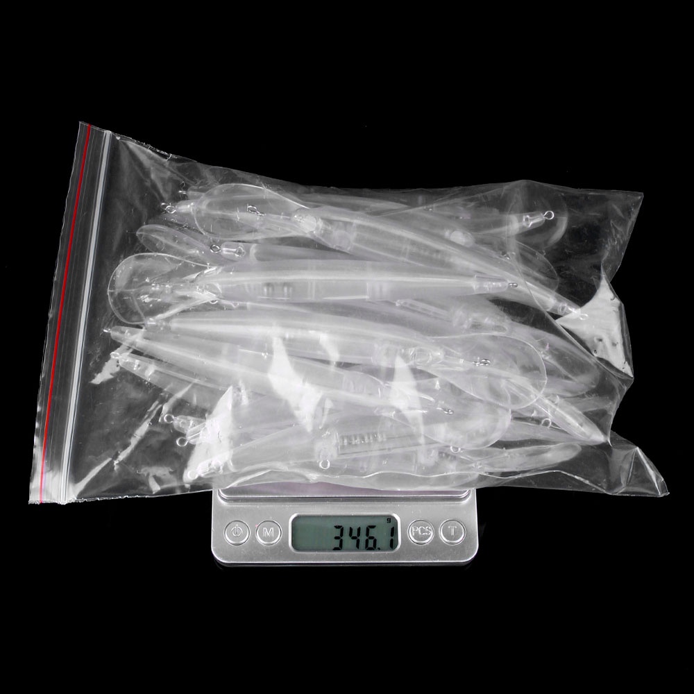 Hengjia 20pcs / Lot Umpan Pancing Ikan Minnow Imitasi 16cm 16.7g