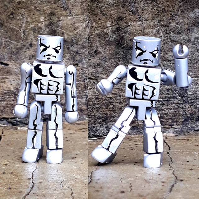 ACTION FIGURE MARVEL MINIMATES SILVER SURFER LIKES LEGO