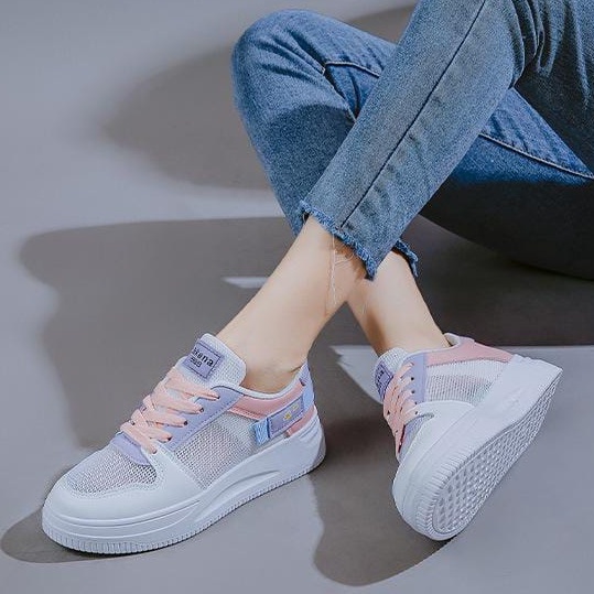 TBIG [COD] Sepatu Sekolah Sneakers Import Shoes BRIELLE Fashion Wanita Sepatu Korea Style Sekolah Kuliah