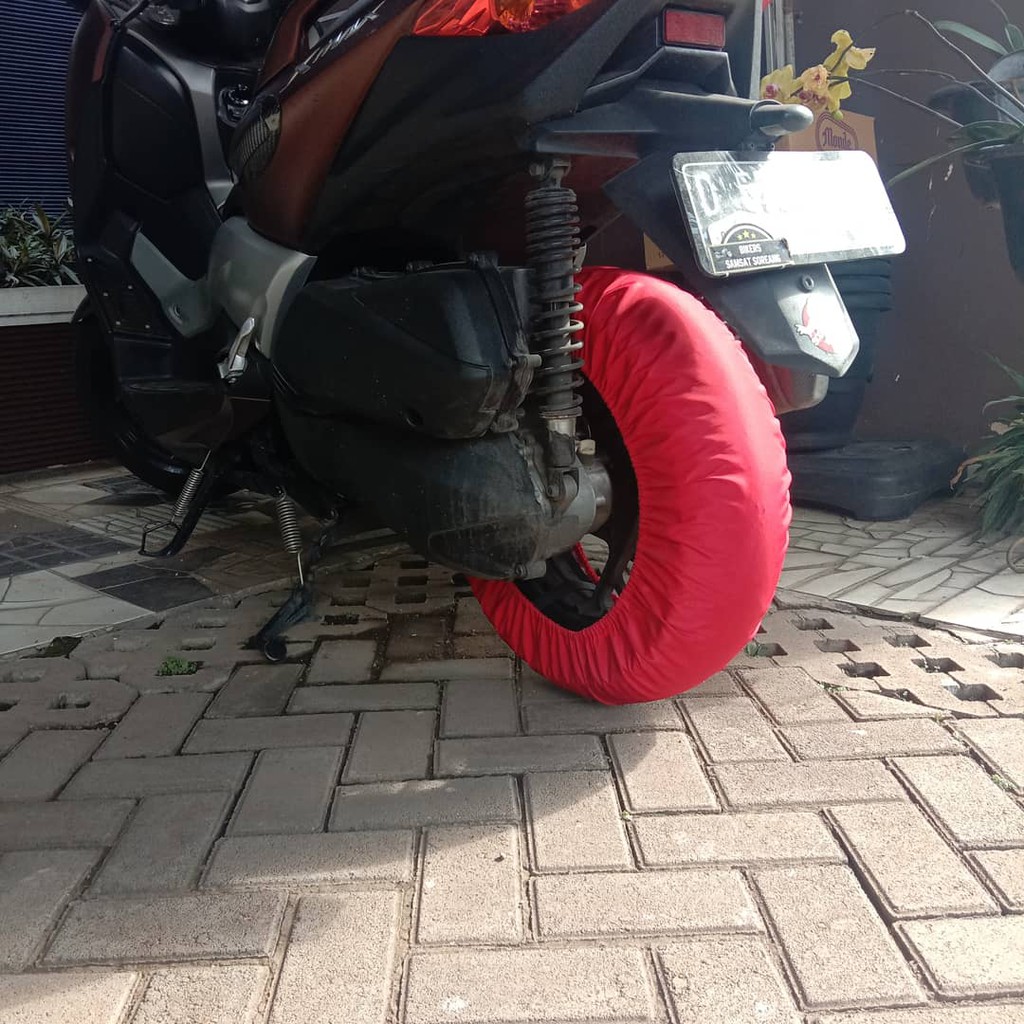 SARUNG BAN MOTOR RING 17" LEBAR /COVER BAN MOTOR BALAP