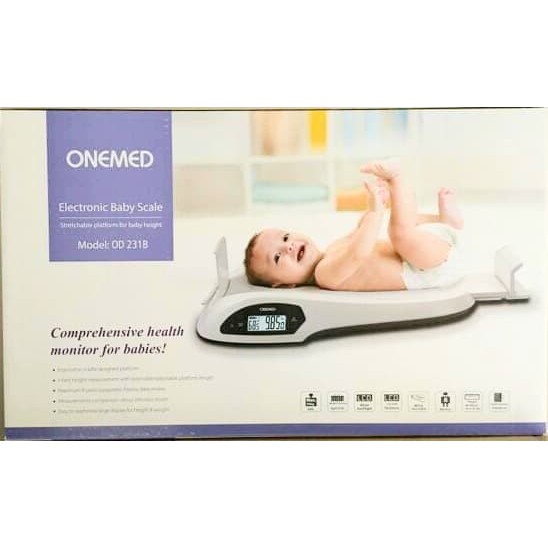 TIMBANGAN BERAT DIGITAL BAYI ONEMED . ALAT UKUR BERAT BADAN DIGITAL ONE MED