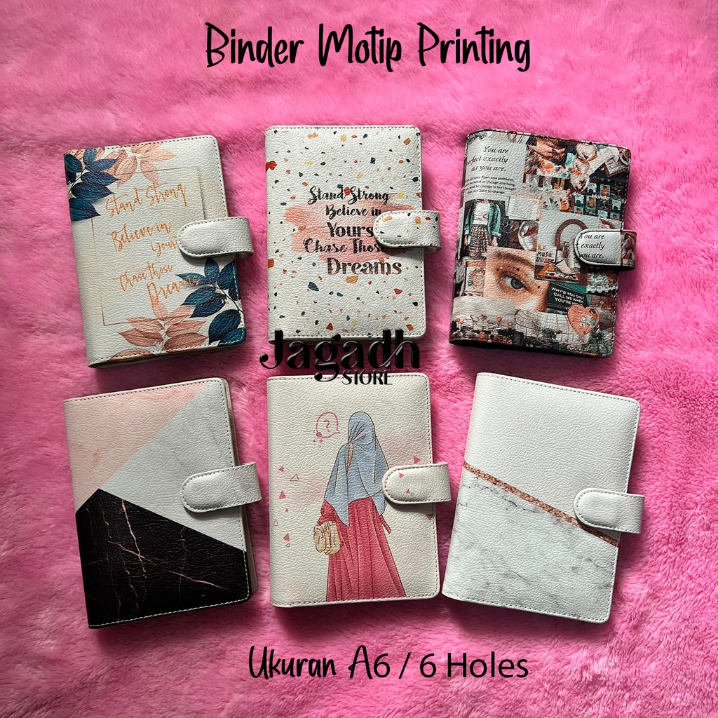 

Binder Printing Series Ukuran A6 6ring