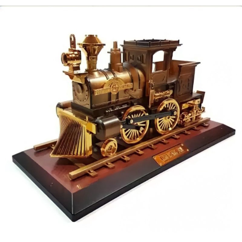 DHASHOP Kotak musik (music box) berbentuk kereta api