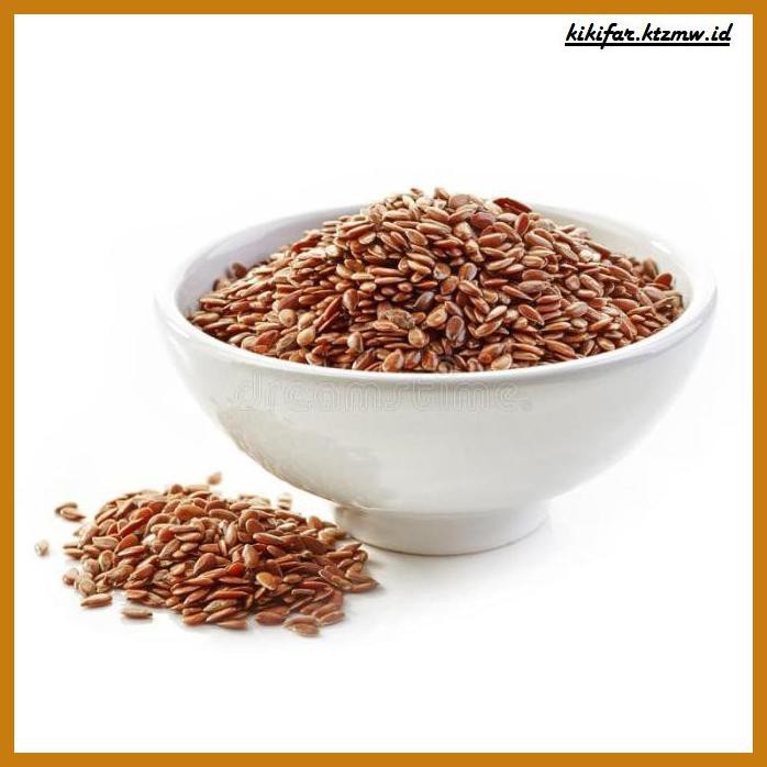 

GNIREKDOOF- NATURAL BROWN FLAXSEED 100GR -ORIGINAL.