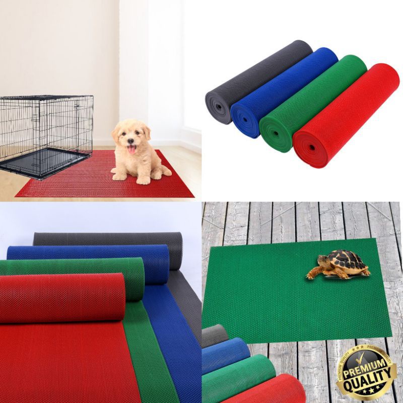Alas Kandang Hewan 50x60 cm // Kucing - Reptil - Anjing || Karpet Jaring || Anti Selip Stype Mat-4