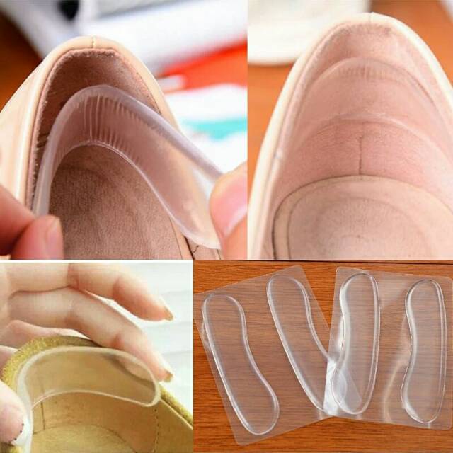 Heel Pads Pelindung Tumit Silikon Transparan HUG MY HEELS - LPM Shop