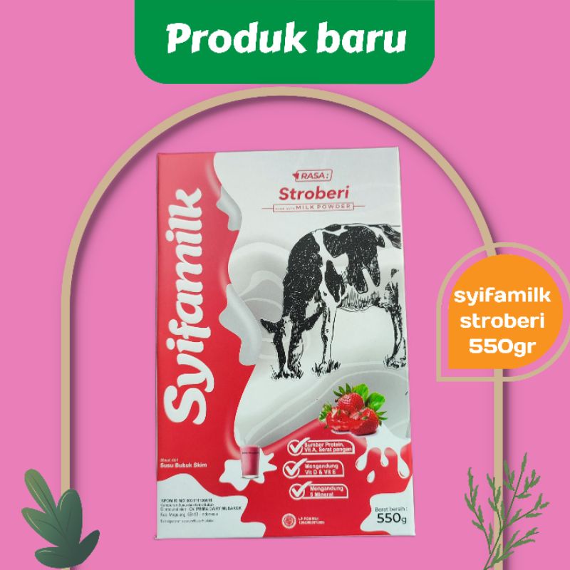 

Susu Penggemuk Badan Susu Bubuk Syifamilk 550gr BPOM