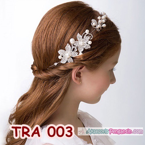 Tiara Rambut Pesta Anak l Aksesoris Rambut Anak Putri Modern - TRA 003