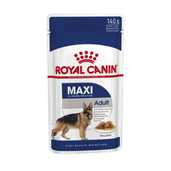 Makanan Anjing Royal Canin Maxi Adult 140 Gram sachet Wet Food Pouch
