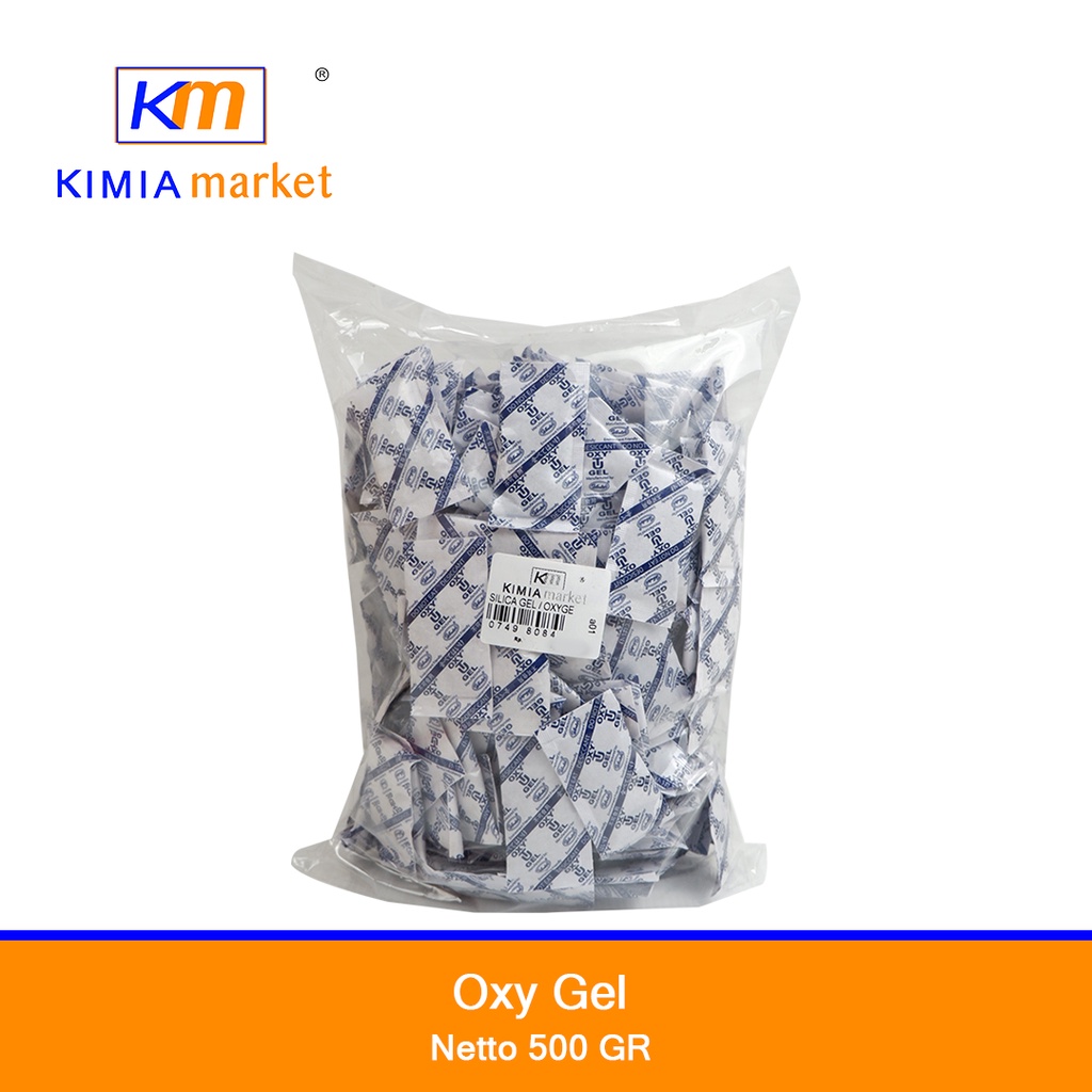 Jual Silica Gel Oxy ukuran 500gr Anti lembap / Silika Gel Untuk Makanan