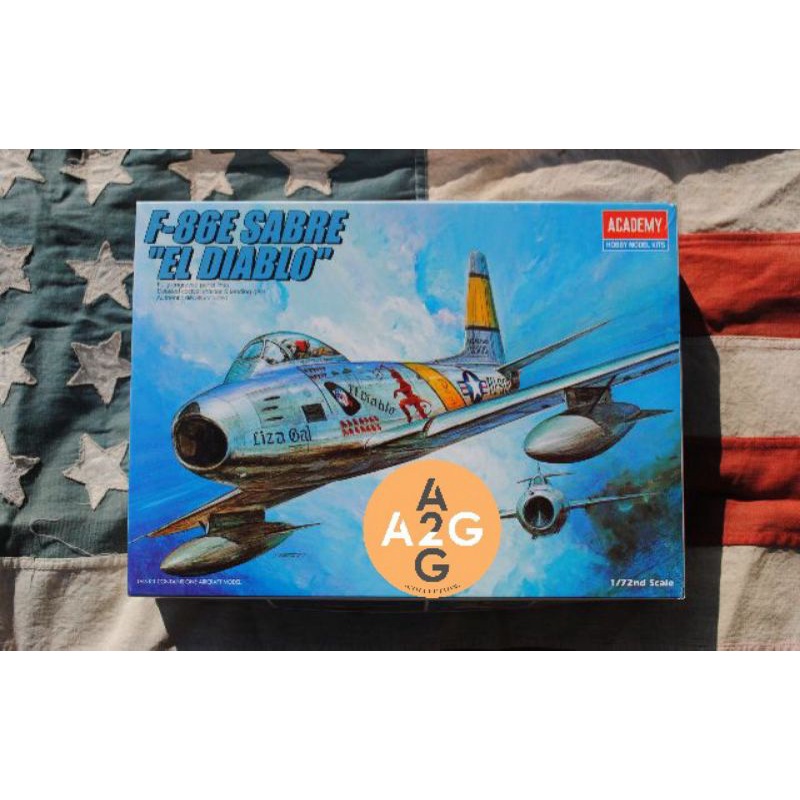 Model kit Academy 1 72 F 86 E Sabre