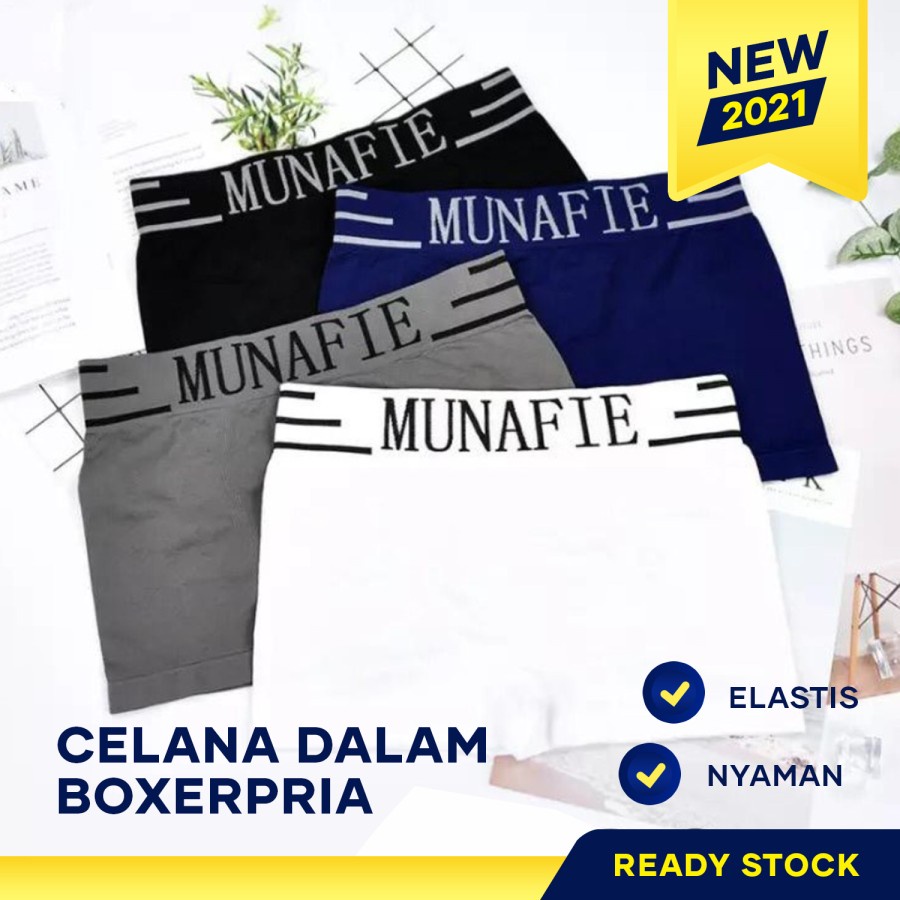 MUNAFIE UNDERWEAR MAN BOXER CD CELANA DALAM PRIA