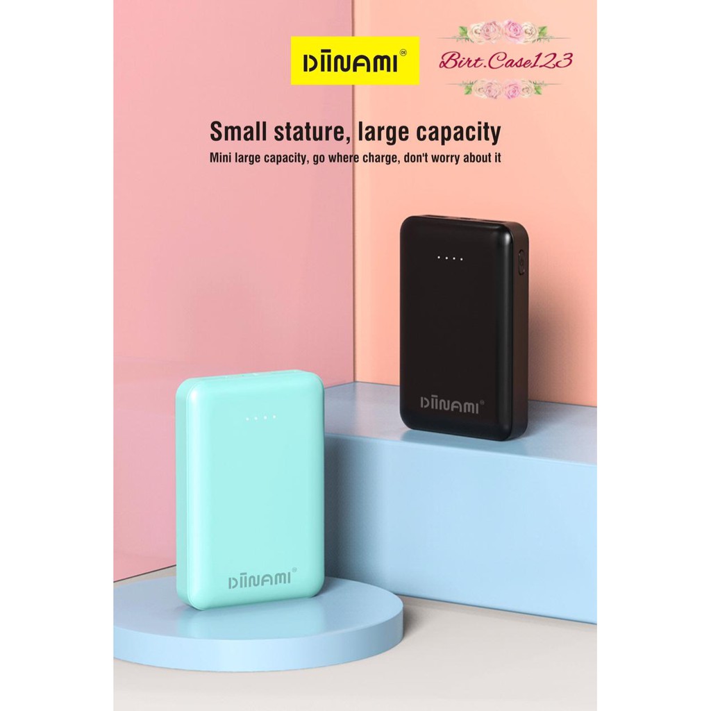 BM084 Powerbank diinami DI-Y20 real 8000mah led dual usb quick charge Fast Charging BC1252